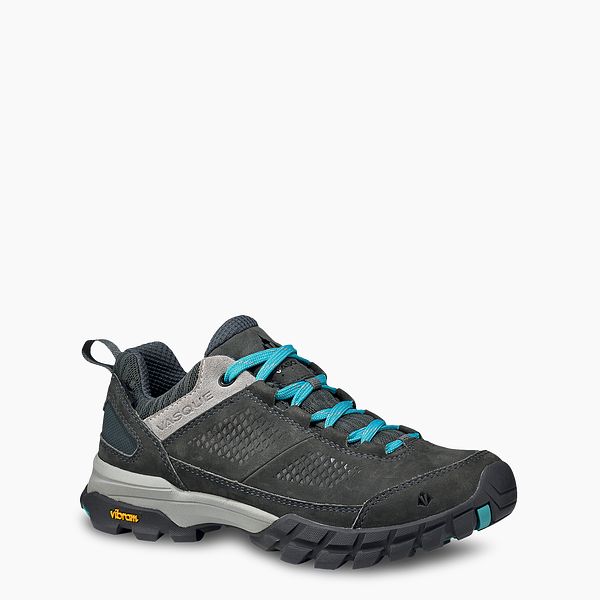 VASQUE | WOMEN'S TALUS AT LOW ULTRADRY WATERPROOF HIKING SHOE IN GRAY/TEAL