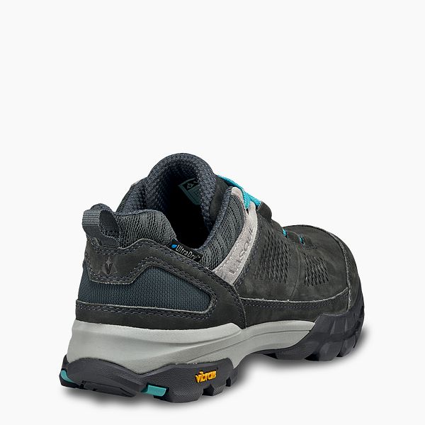 VASQUE | WOMEN'S TALUS AT LOW ULTRADRY WATERPROOF HIKING SHOE IN GRAY/TEAL