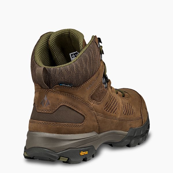 VASQUE | MEN'S TALUS AT ULTRADRY WATERPROOF HIKING BOOT IN BROWN/GREEN