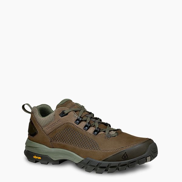 VASQUE | MEN'S TALUS XT LOW HIKING SHOE IN BROWN/GREEN