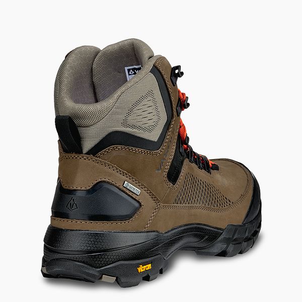 VASQUE | MEN'S TALUS XT GTX WATERPROOF HIKING BOOT IN BROWN/ORANGE