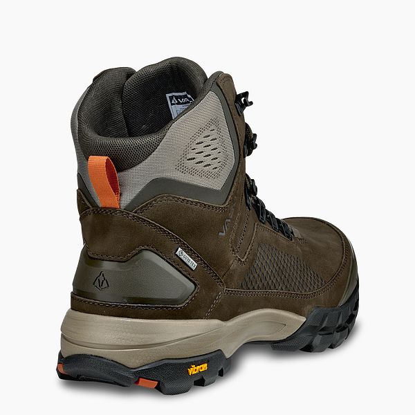 VASQUE | MEN'S TALUS XT GTX WATERPROOF HIKING BOOT IN BROWN/ORANGE