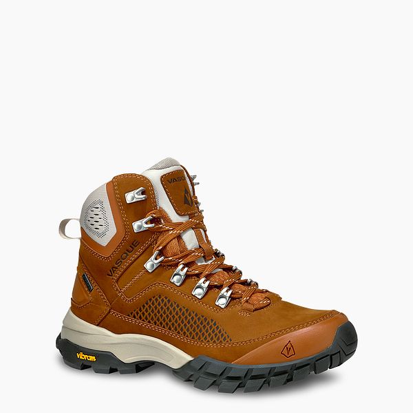 VASQUE | WOMEN'S TALUS XT GTX WATERPROOF HIKING BOOT IN BROWN/GRAY