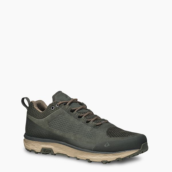 VASQUE | MEN'S BREEZE LT LOW NTX LIGHTWEIGHT WATERPROOF HIKING SHOE IN GRAY