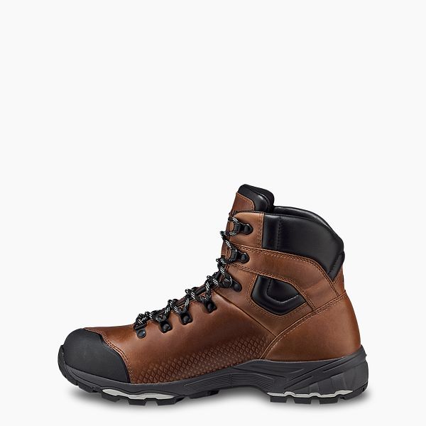 VASQUE | MEN'S ST. ELIAS FG GTX WATERPROOF HIKING BOOT IN BROWN