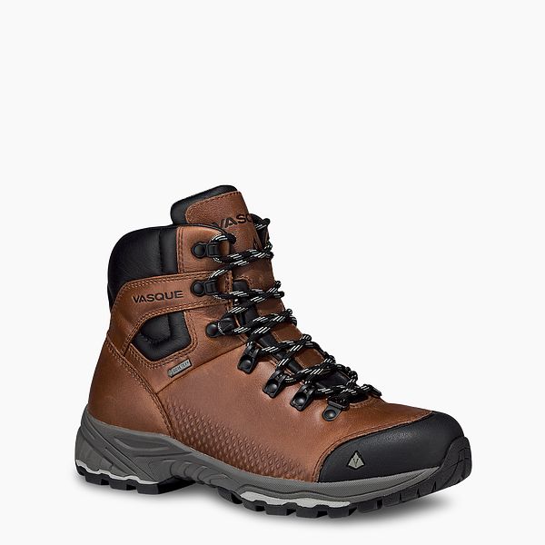 VASQUE | WOMEN'S ST. ELIAS FG GTX WATERPROOF HIKING BOOT IN BROWN