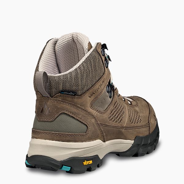 VASQUE | WOMEN'S TALUS AT ULTRADRY WATERPROOF HIKING BOOT IN BROWN/TEAL 