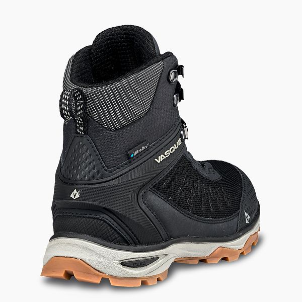 VASQUE | WOMEN'S COLDSPARK ULTRADRY INSULATED WATERPROOF HIKING BOOT IN BLACK/GRAY