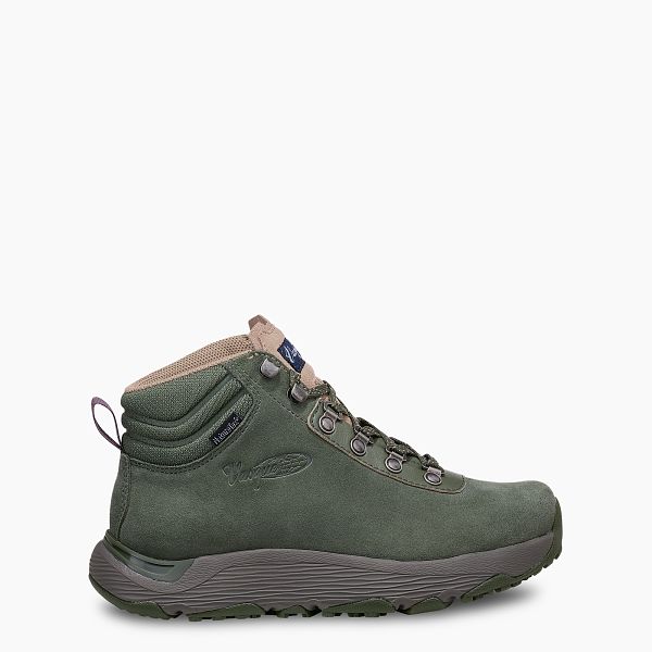 VASQUE | WOMEN'S SUNSETTER NTX WATERPROOF HIKING BOOT IN GREEN