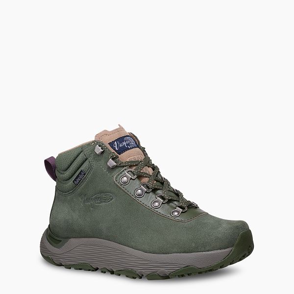 VASQUE | WOMEN'S SUNSETTER NTX WATERPROOF HIKING BOOT IN GREEN